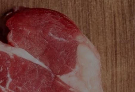 Belle pièce de viande, côte de bœuf